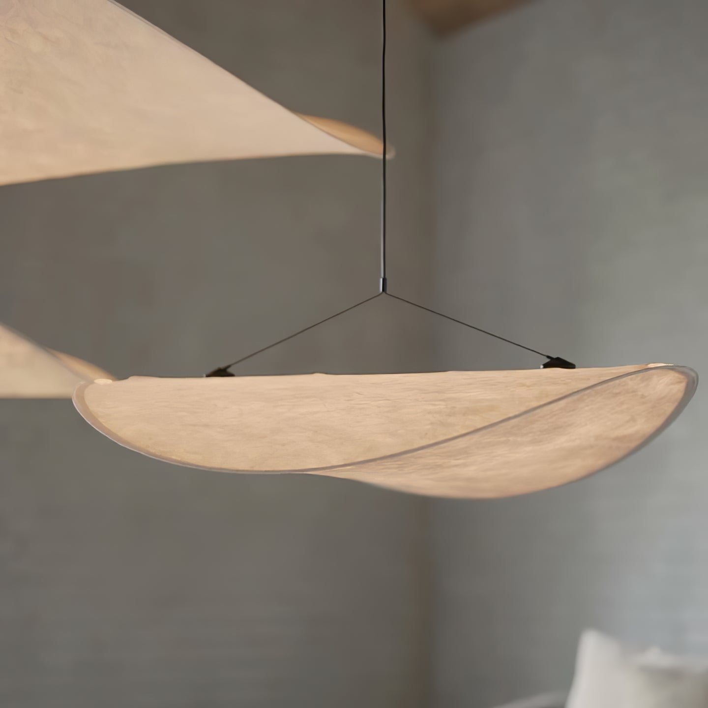 Larenol Paper & Glass Fiber Pendant Lamp