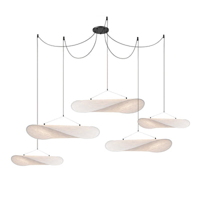 Luminette Minimalist Silk Pendant Light