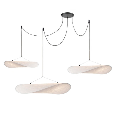 Luminette Minimalist Silk Pendant Light