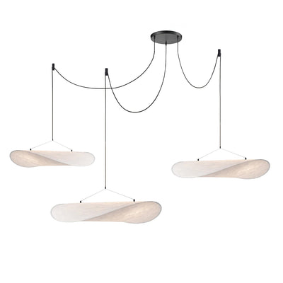 Luminette Minimalist Silk Pendant Light