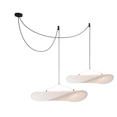 Luminette Minimalist Silk Pendant Light