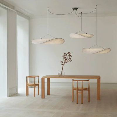 Ritta Vintage Art Deco Pendant Light Silk Art Gallery - Neutral Decor