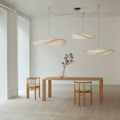Tense Tyvek Pendant Lamp - Neutral Decor