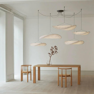 Tense Tyvek Pendant Lamp - Neutral Decor