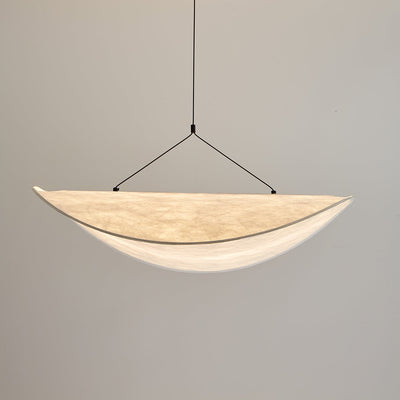 Tense Tyvek Pendant Lamp - Neutral Decor