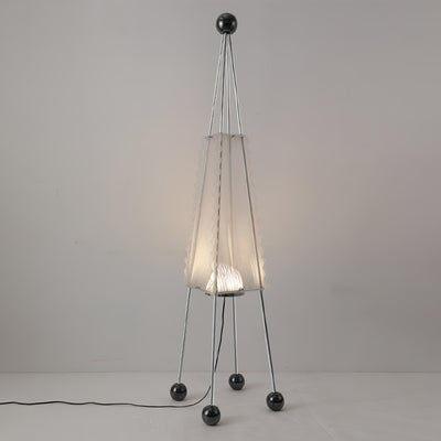 Tetra Industrial Acrylic Floor Lamp