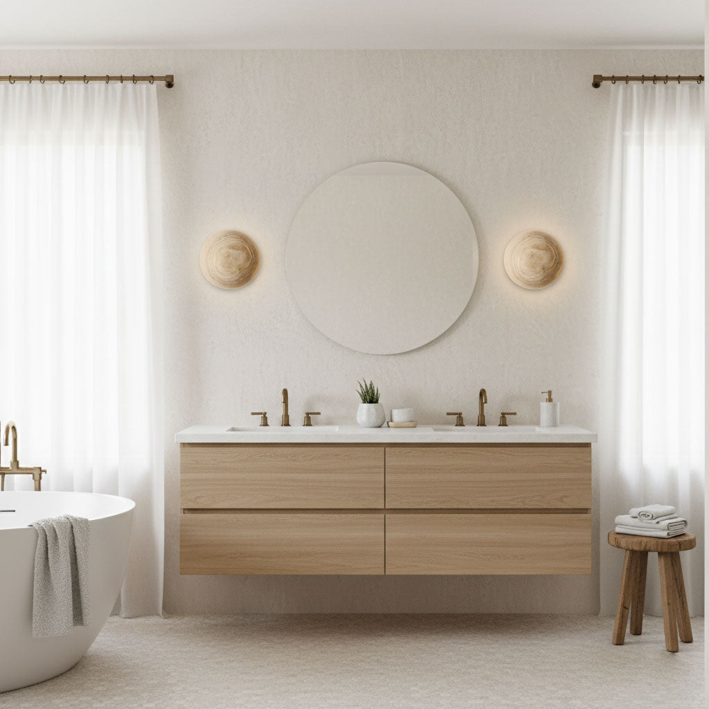 Oryndel Terra Disc Sconce