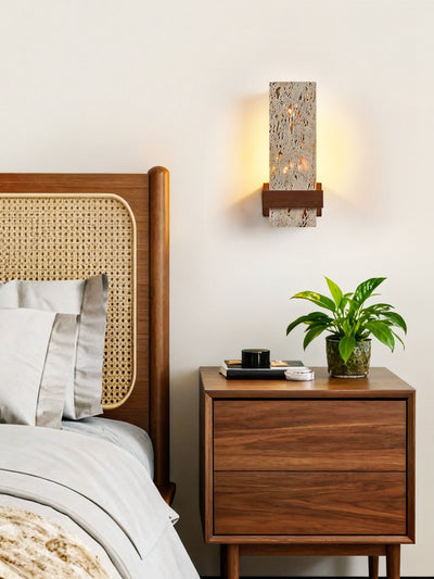 Brann Terra Travertine Wall Light