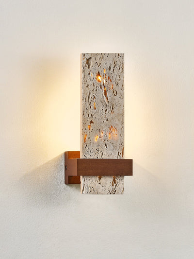 Brann Terra Travertine Wall Light