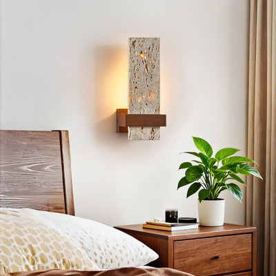 Brann Terra Travertine Wall Light