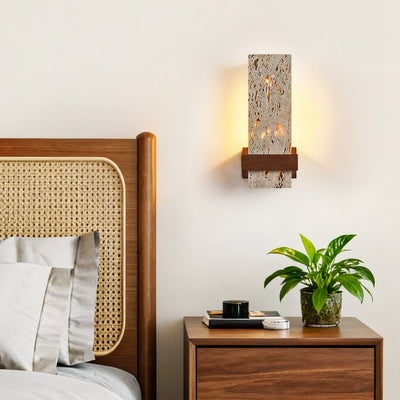 Brann Terra Travertine Wall Light
