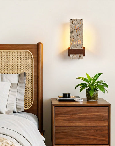Brann Terra Travertine Wall Light