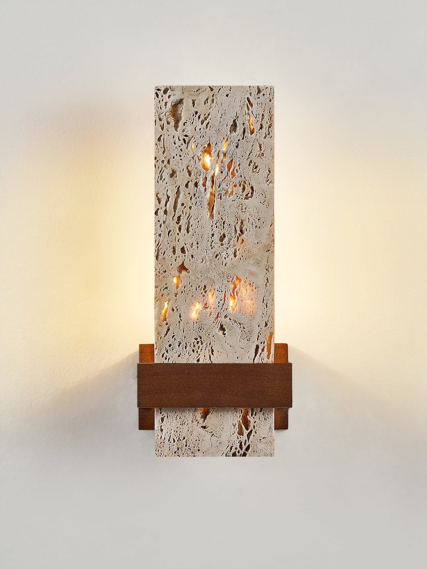 Brann Terra Travertine Wall Light