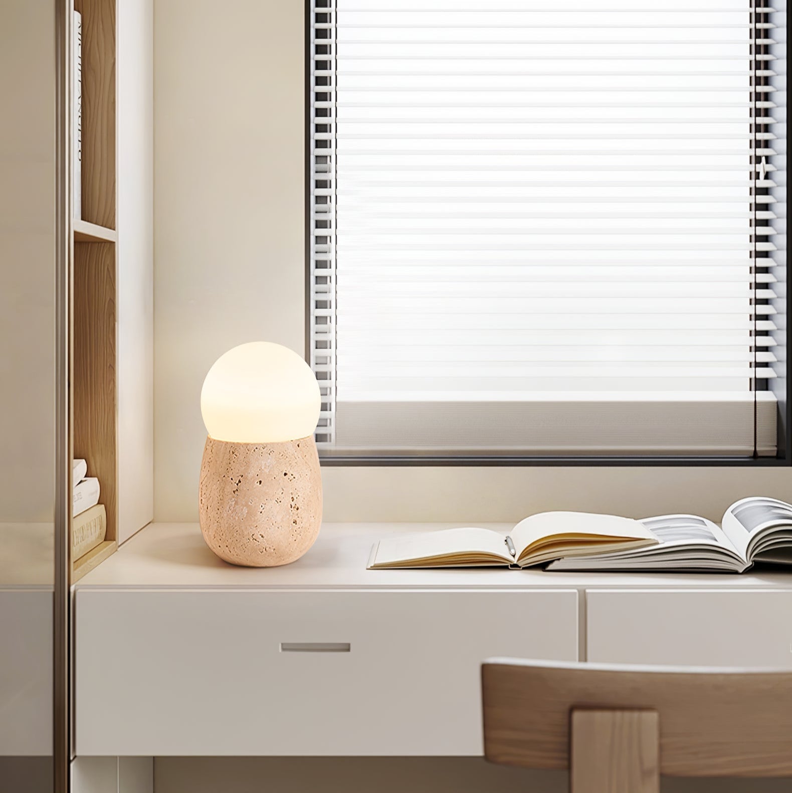 Crestin Orb Table Lamp
