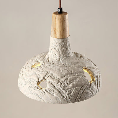 Ormarion Nordic Art Carve Cement Pendant Lamp