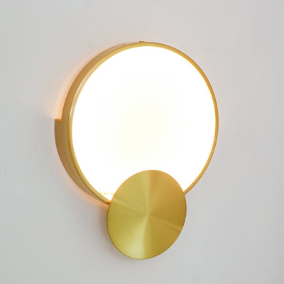 Myvelarae Circular Alabaster Wall Light