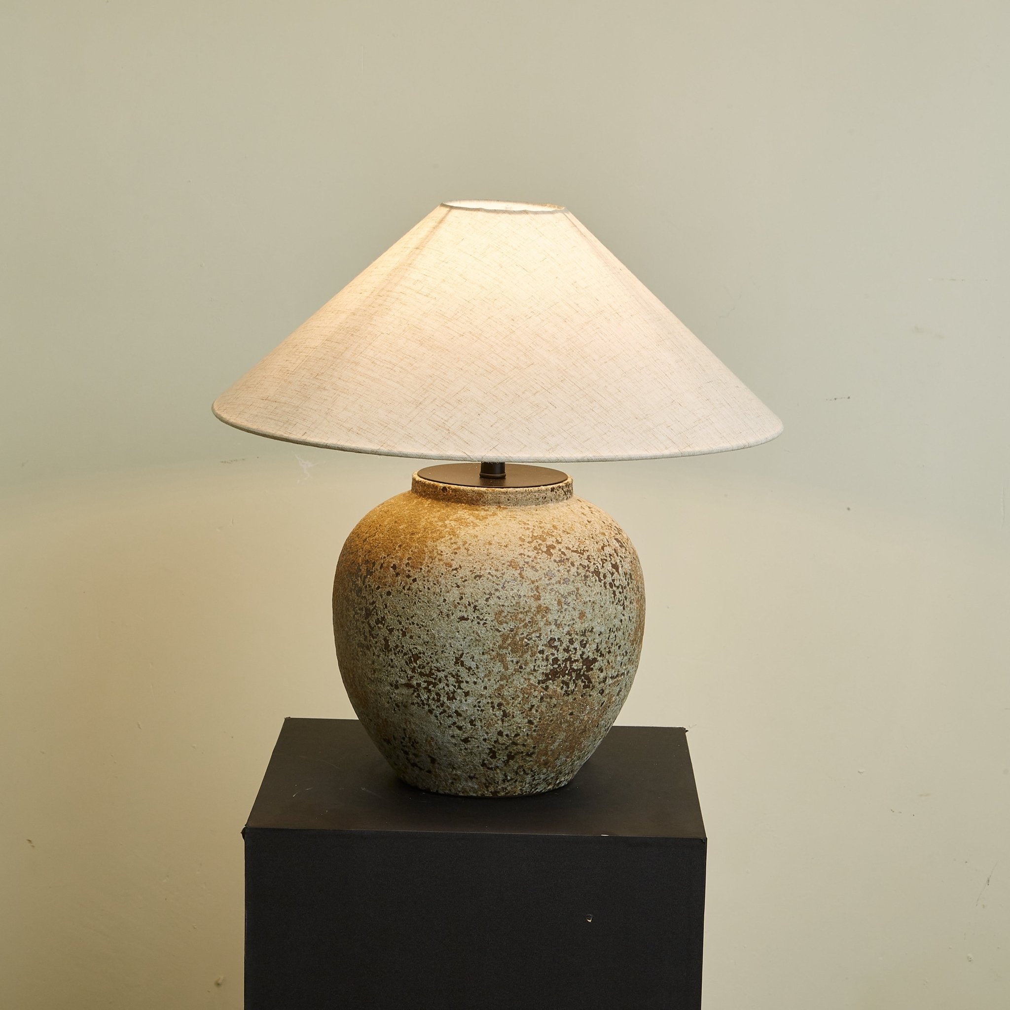 Wells Rustic Ceramic Table Lamp