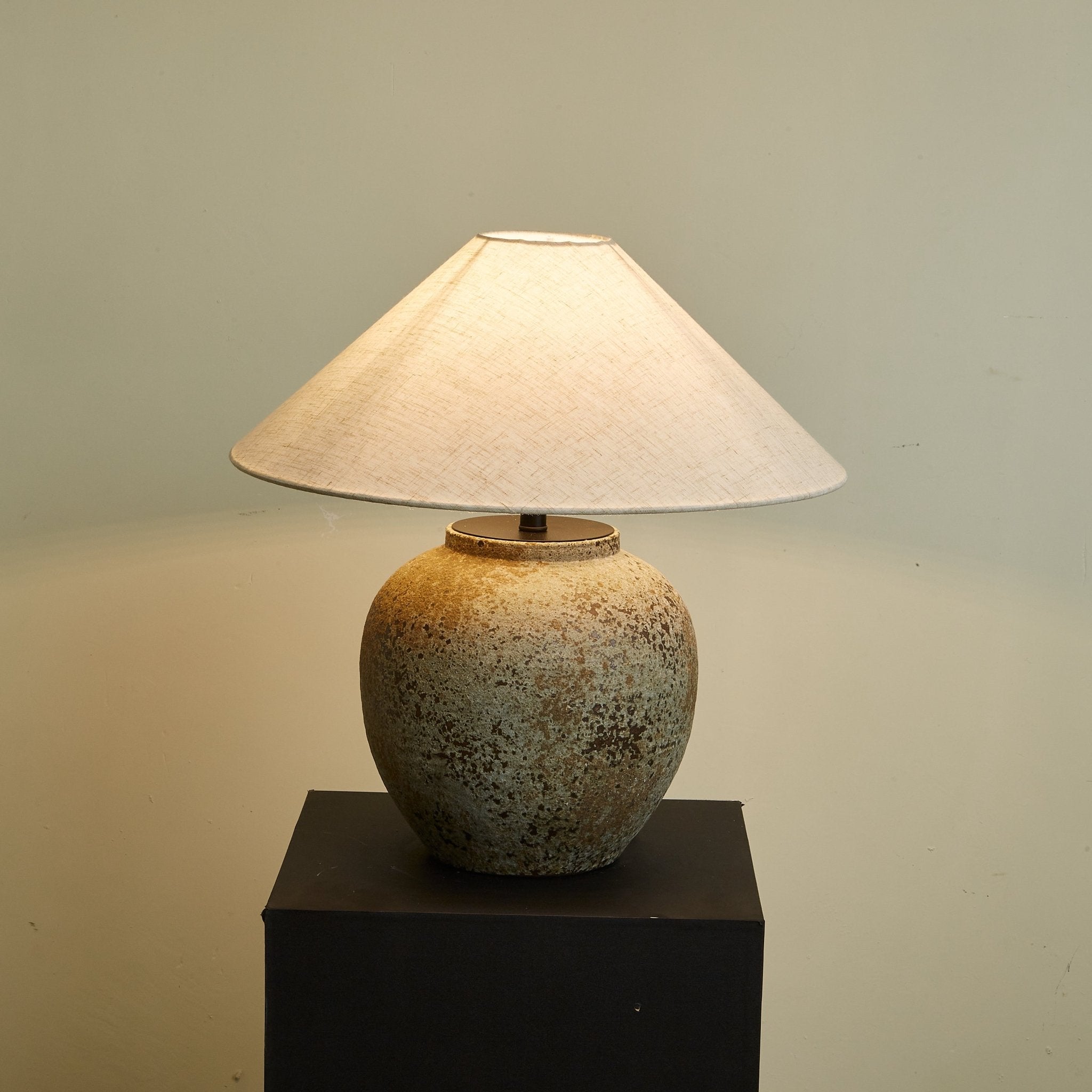 Wells Rustic Ceramic Table Lamp