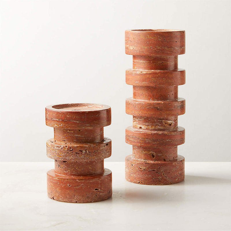 Petenena Terrace Stone Candle Holder