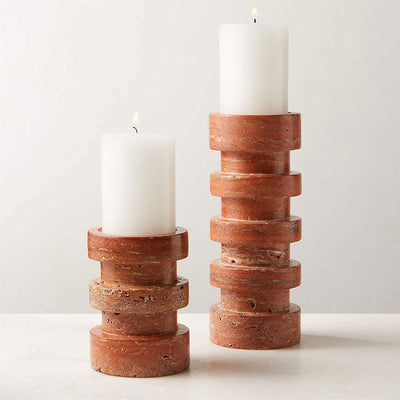 Petenena Terrace Stone Candle Holder