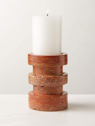 Petenena Terrace Stone Candle Holder