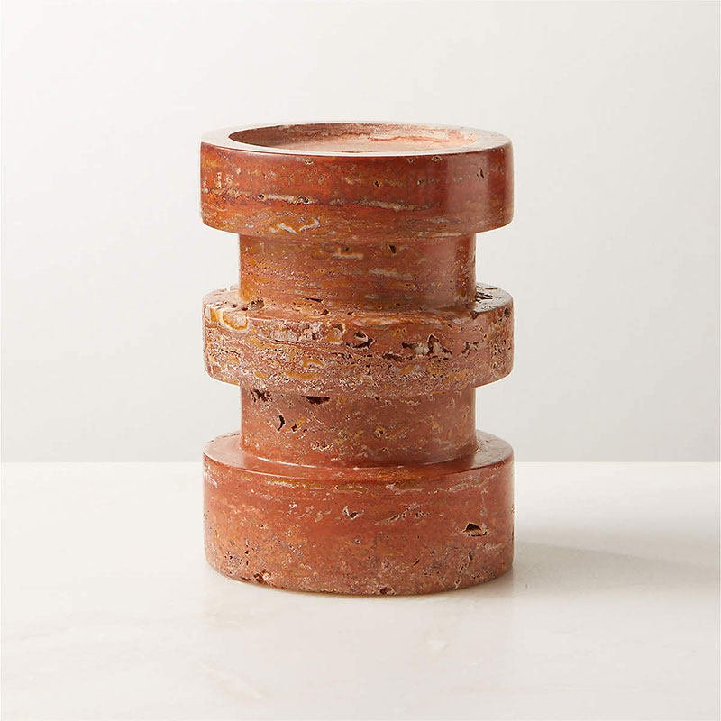Petenena Terrace Stone Candle Holder