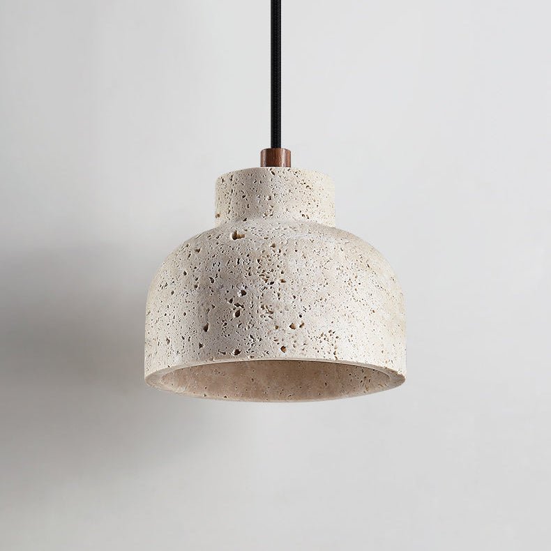 Noraneria Travertine Bell Pendant Lamp