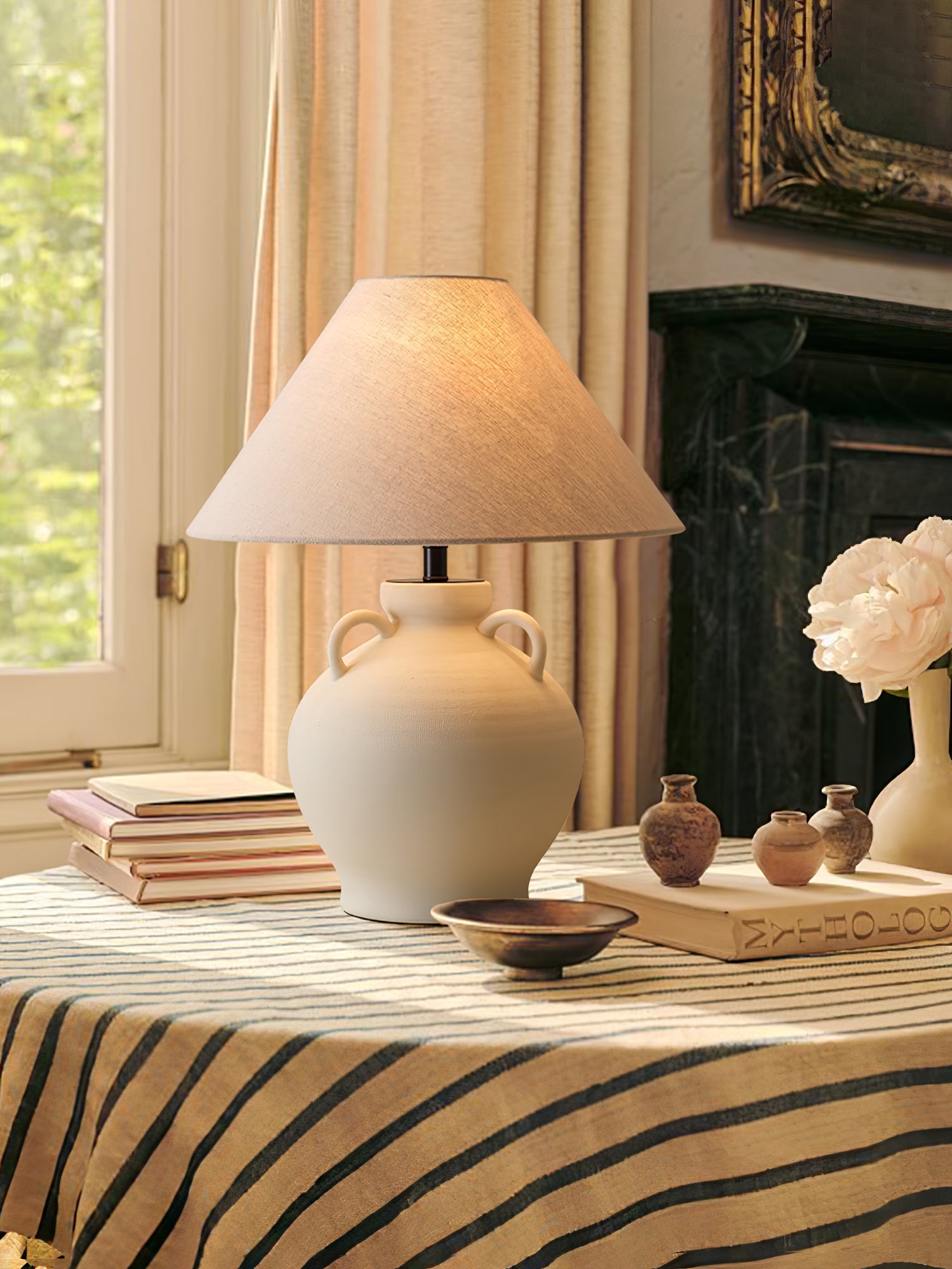 Joyce Modern Ceramics Table Lamp