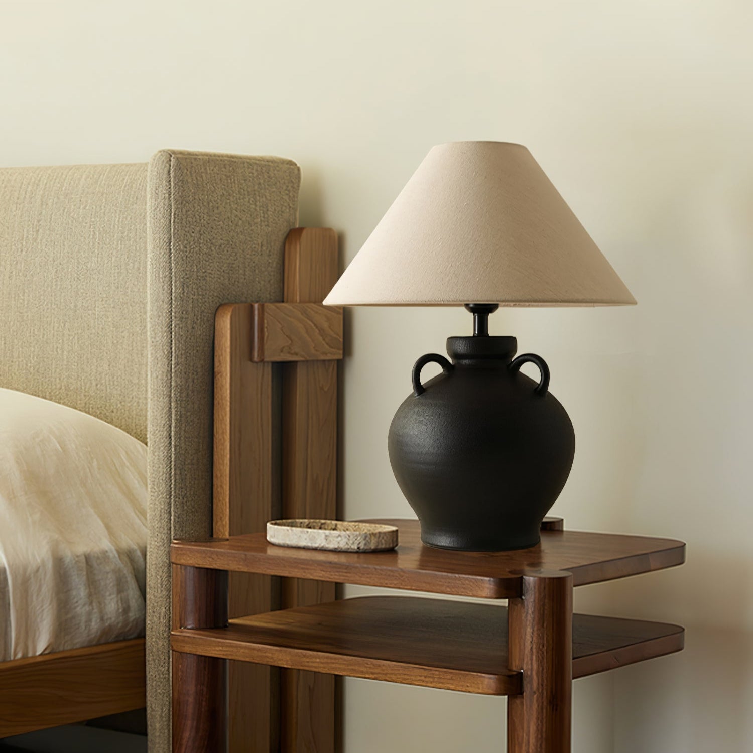 Joyce Modern Ceramics Table Lamp