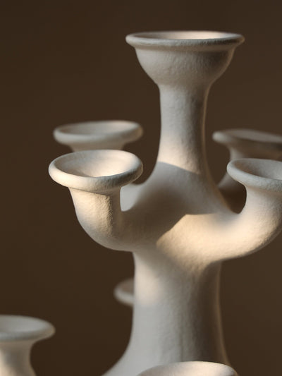 Terracotta Tree Candelabra