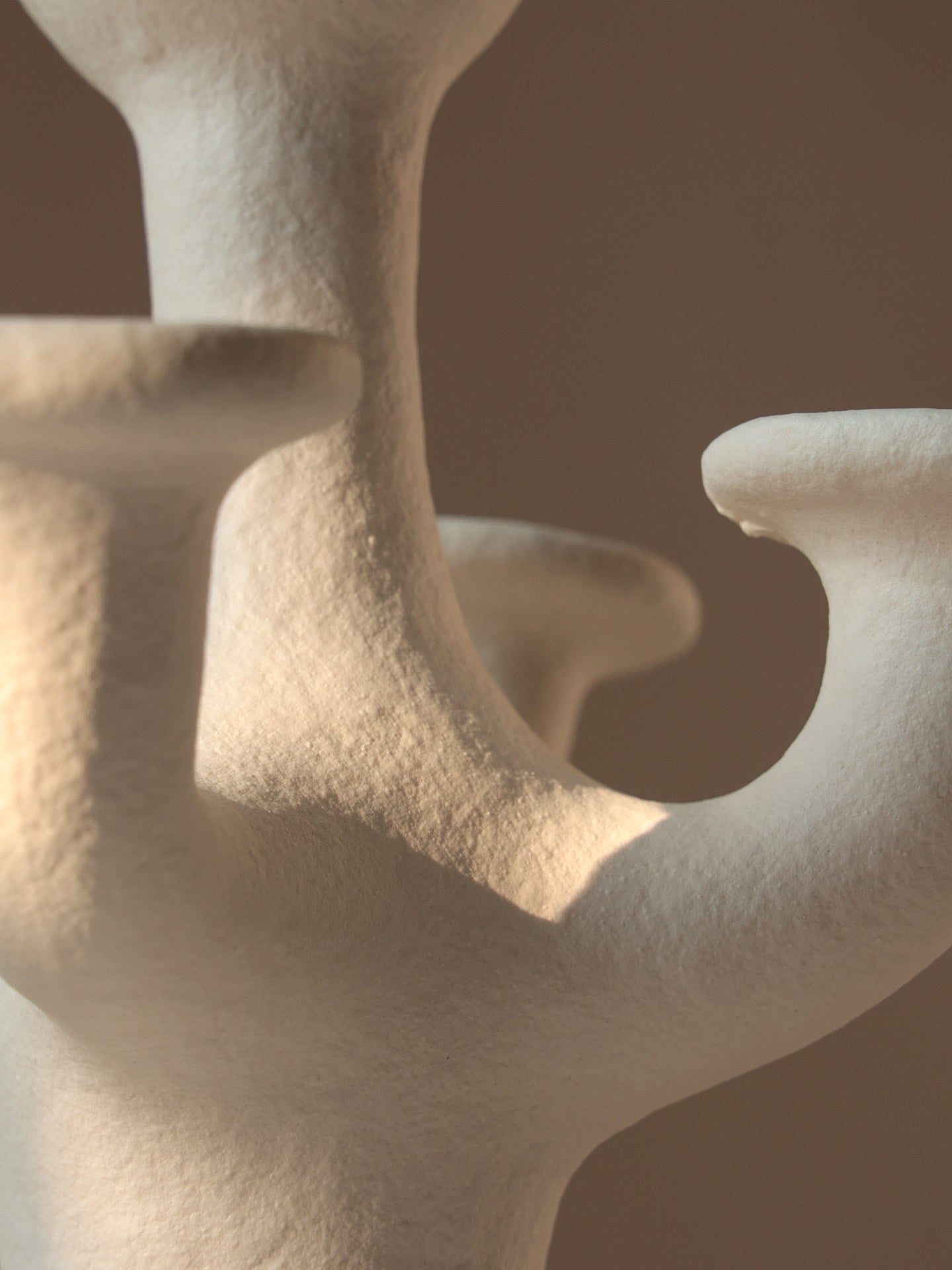 Terracotta Tree Candelabra