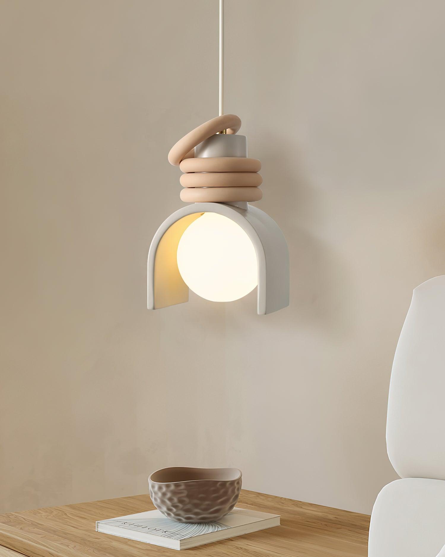 Uvian Contemporary Glass Pendant Light