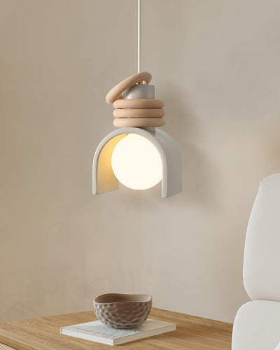 Uvian Contemporary Glass Pendant Light