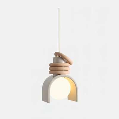 Uvian Contemporary Glass Pendant Light