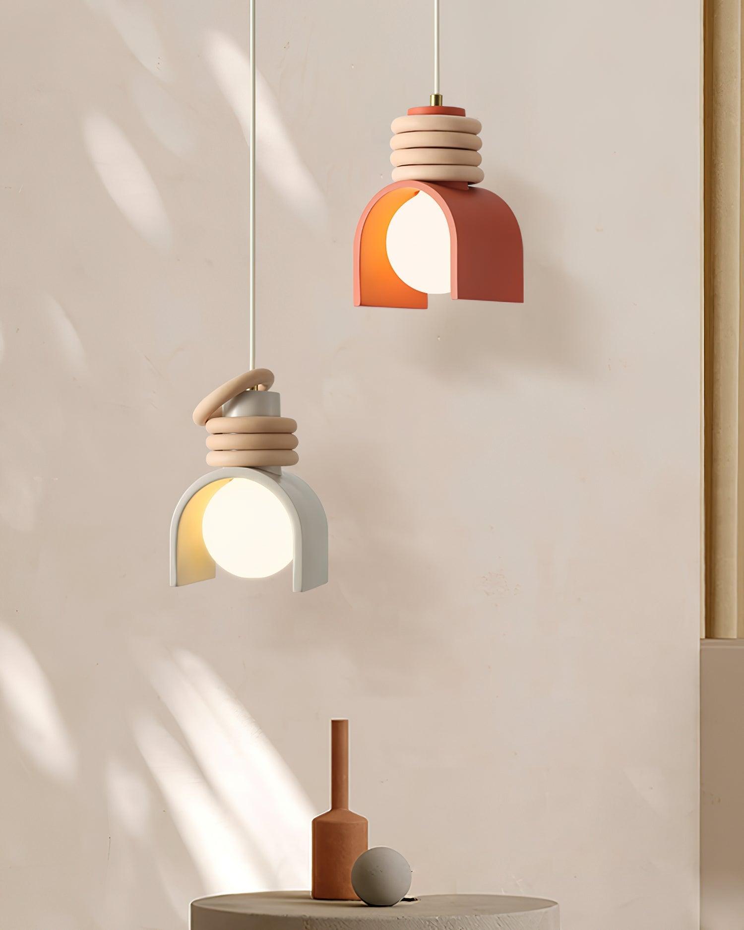 Uvian Contemporary Glass Pendant Light