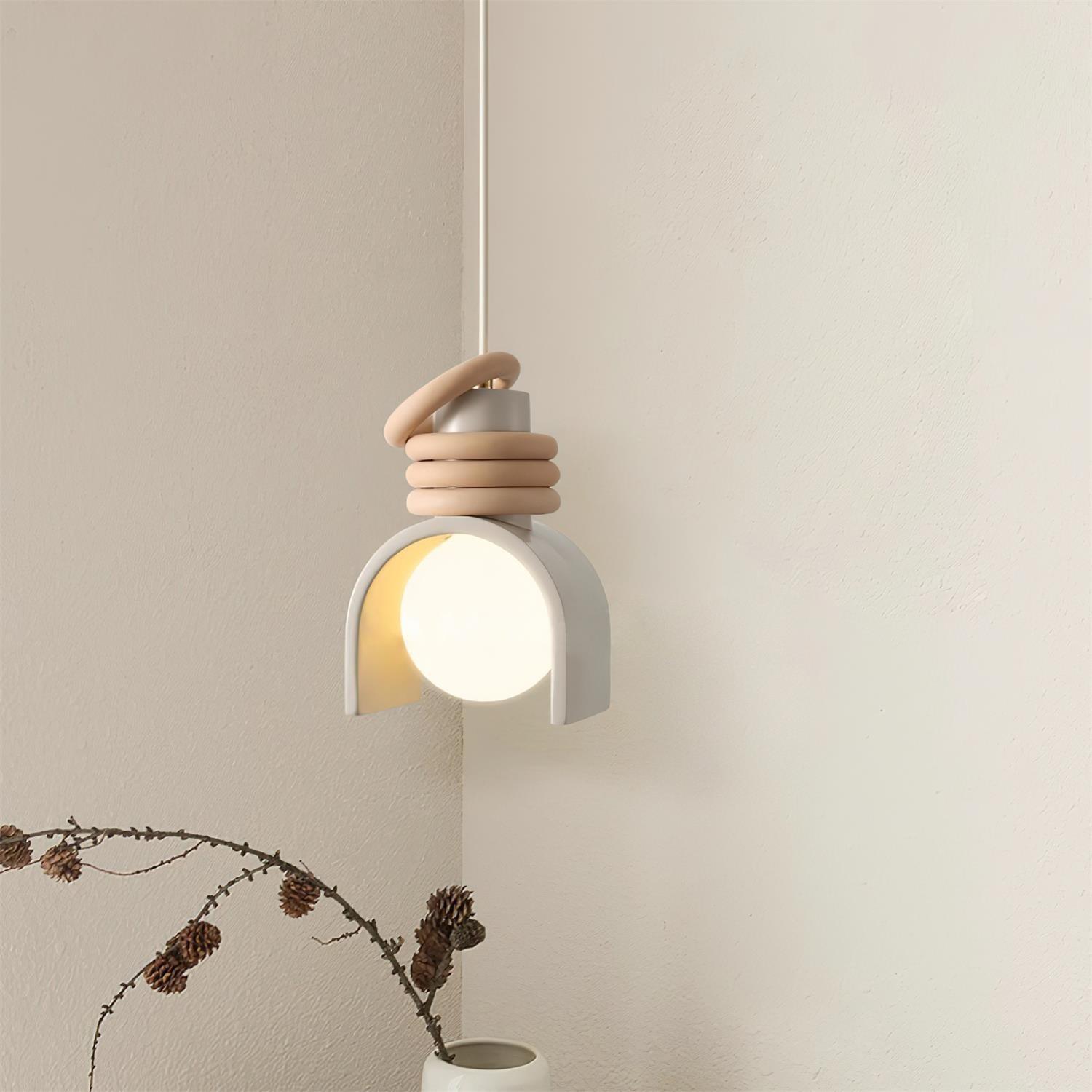 Uvian Contemporary Glass Pendant Light