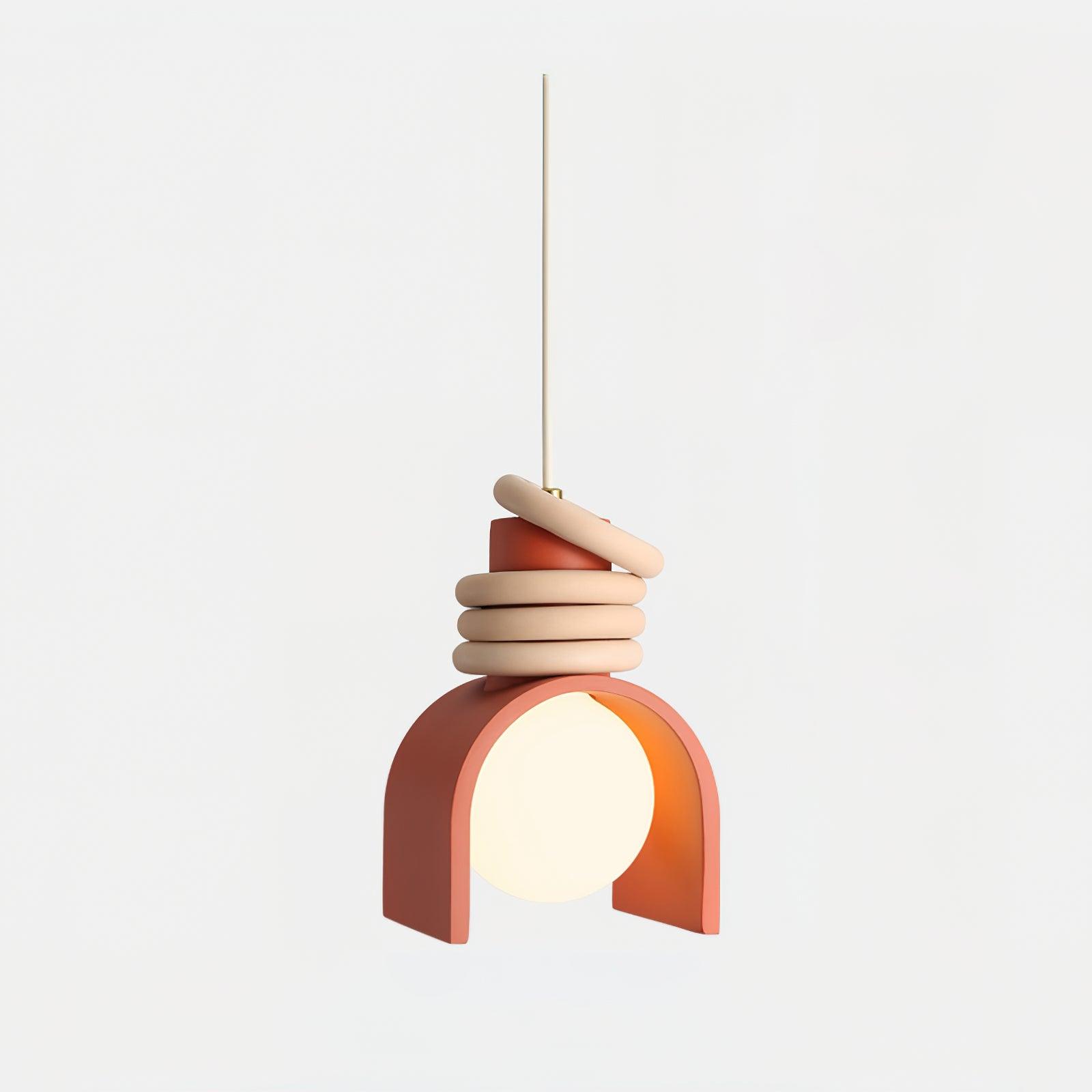 Uvian Contemporary Glass Pendant Light