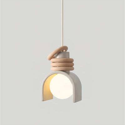 Uvian Contemporary Glass Pendant Light