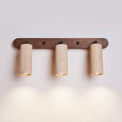 Sereise Travertine Beam Wall Light