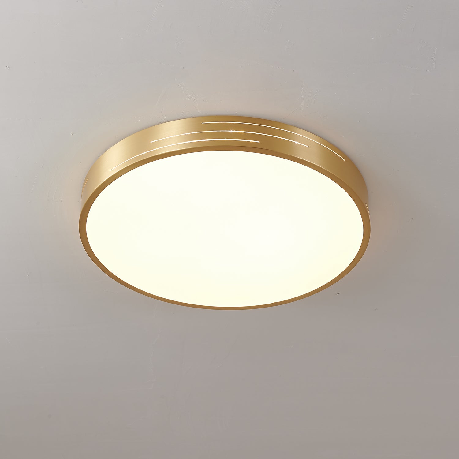Oriuina Ceiling Light Brass Acrylic Modern