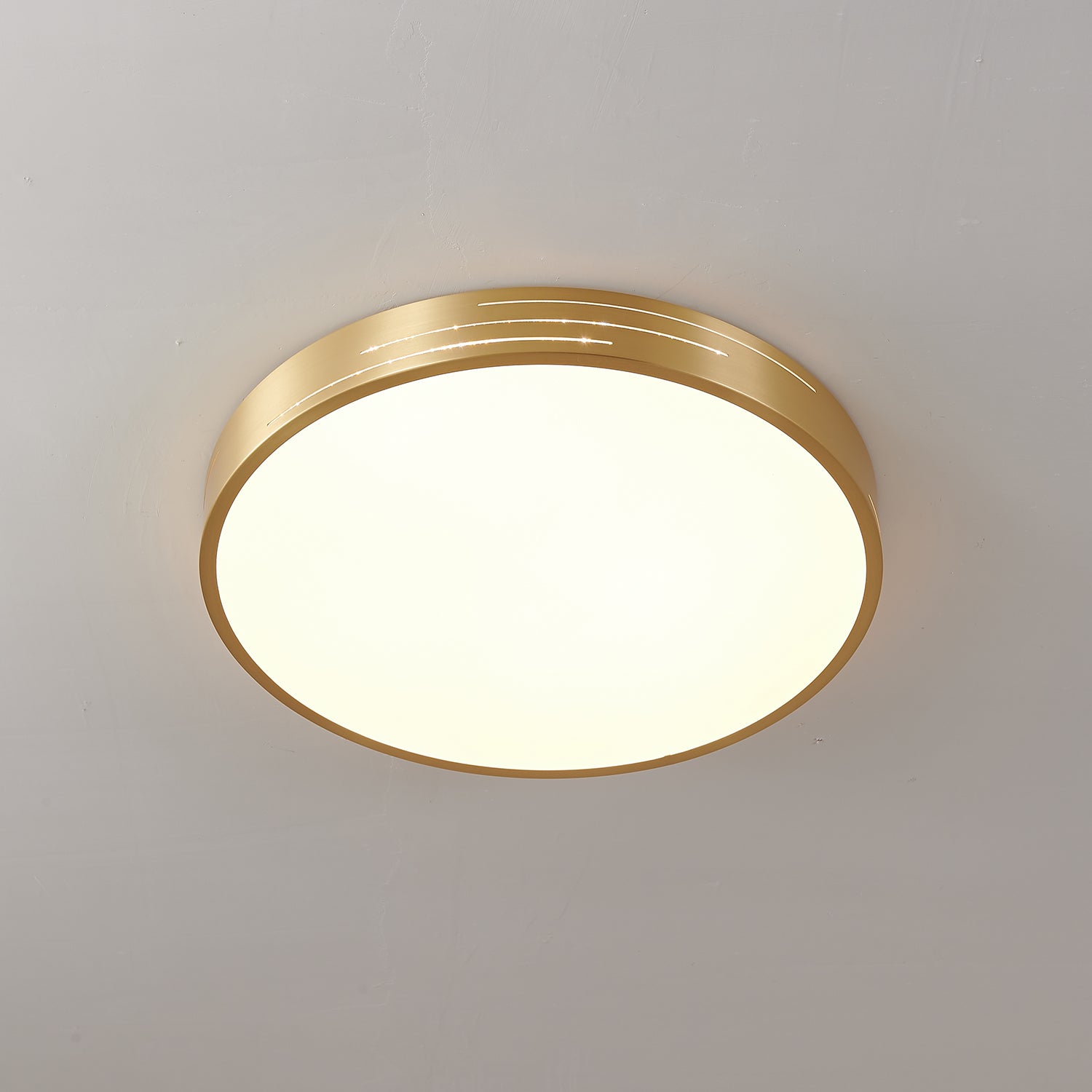 Oriuina Ceiling Light Brass Acrylic Modern