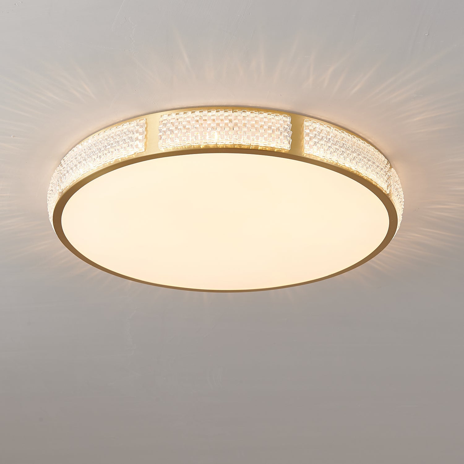 Oriuina Ceiling Light Brass Acrylic Modern