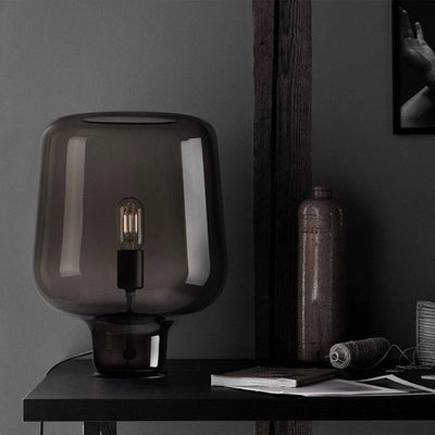 Eanlari Glass Contemporary Table Lamp