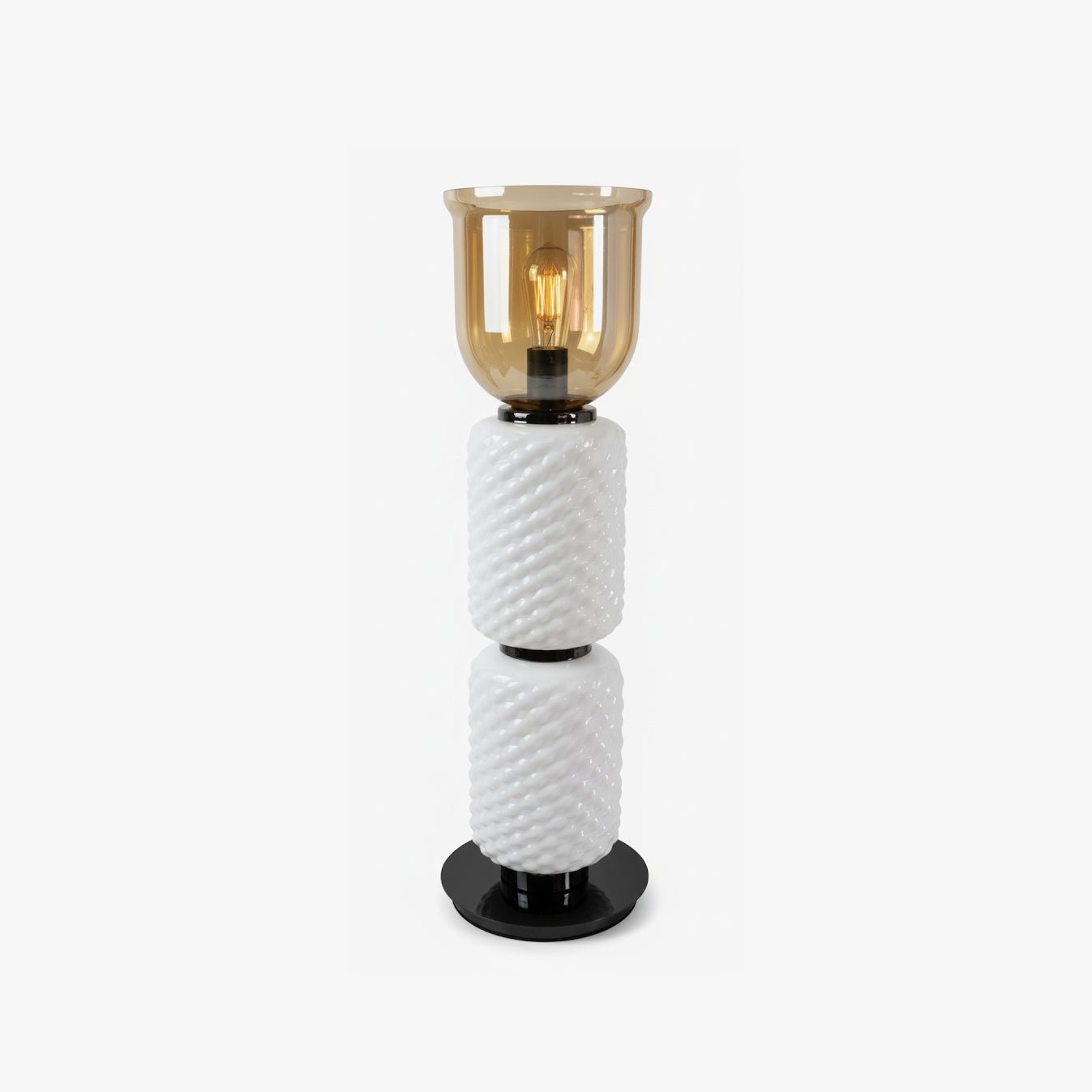 Zephiron Textured Layered Glass table Light