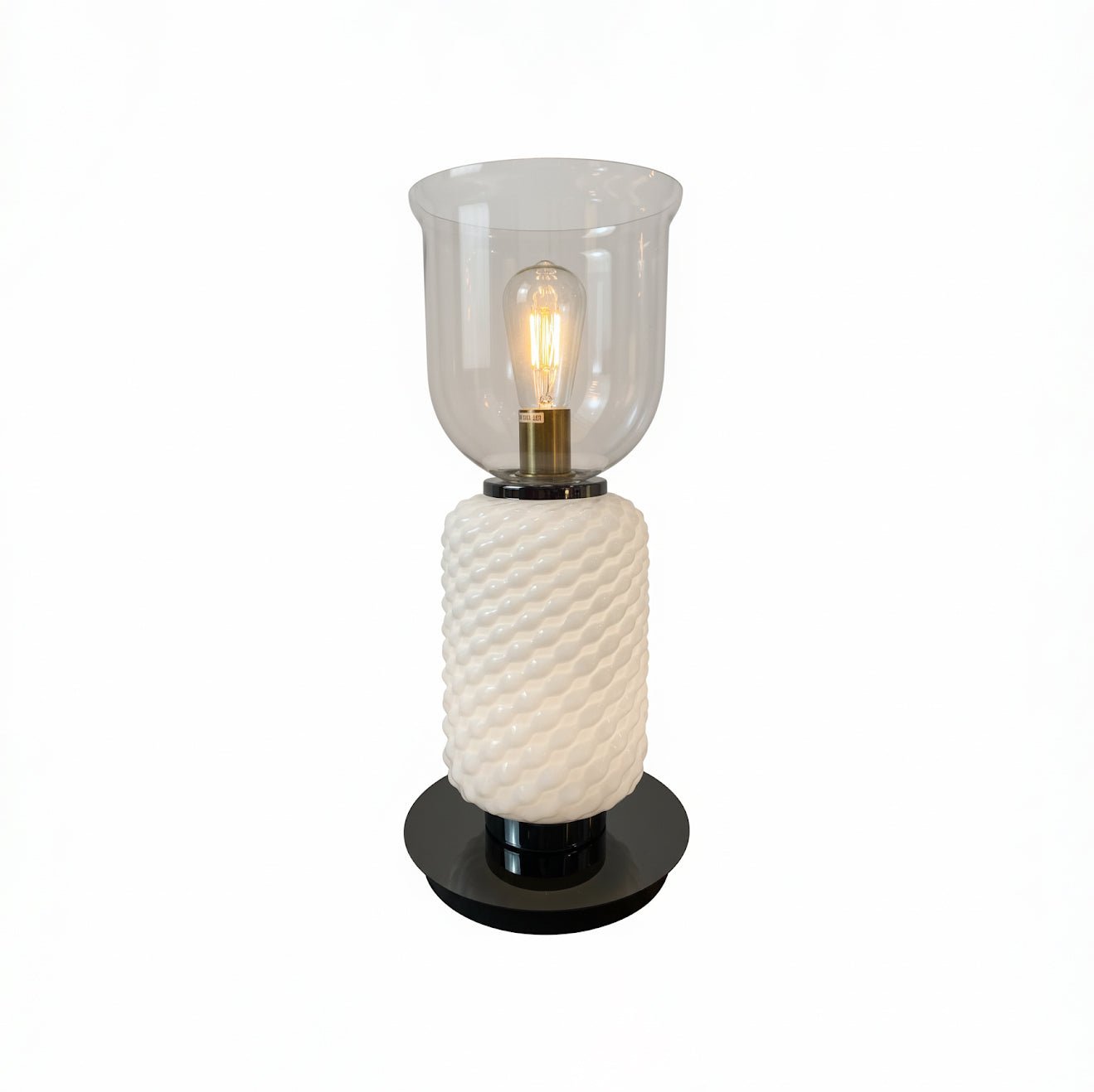 Zephiron Textured Layered Glass table Light