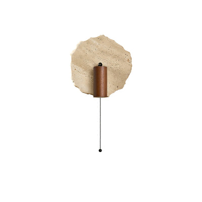 Valeriella Travertine Wall Light