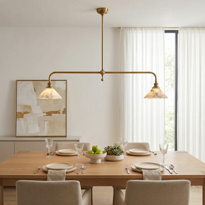 Niveine Alabaster Pendant Light