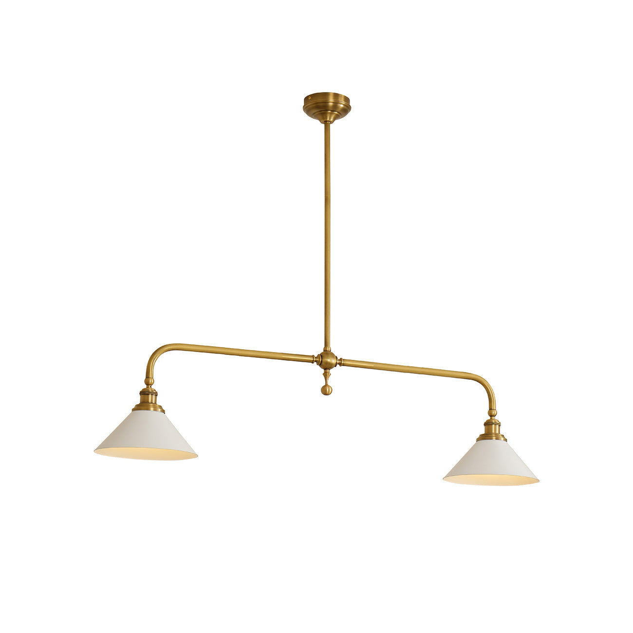 Bellwood Brass Linear Pendant Light