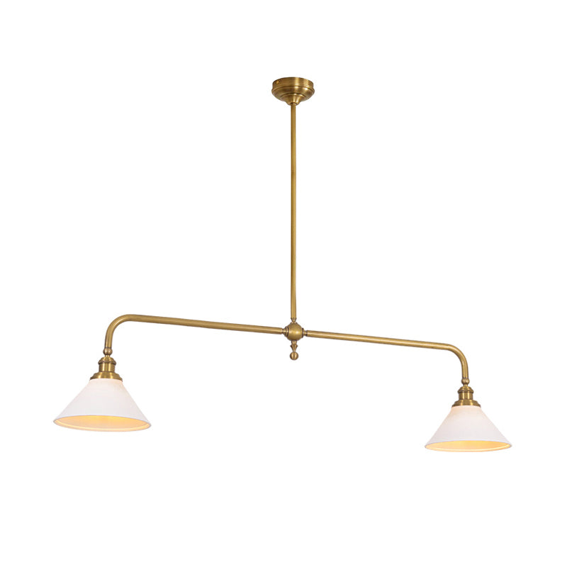 Bellwood Brass Linear Pendant Light