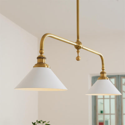 Bellwood Brass Linear Pendant Light